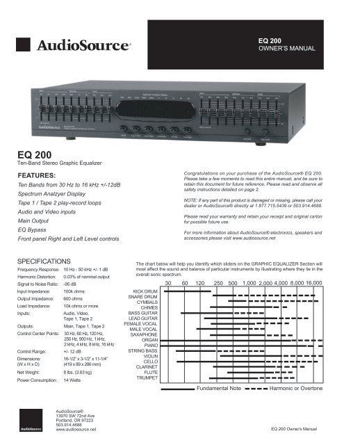 EQ200 Manual.pdf - AudioSource