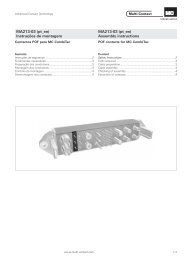 Assembly instructions MA213-03 (pt_en) - Multi-Contact AG