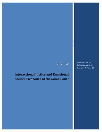 Two Sides of the Same Coin? - AstonJournals