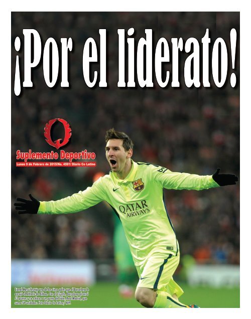 Suplemento Deportivo 09 de Febrero de 2015