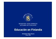 Educación en Finlandia