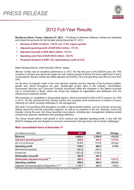 Pdf Format Bureau Veritas
