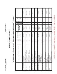 Schedule F (Walter Ng Vendors List) Revised - equitatus