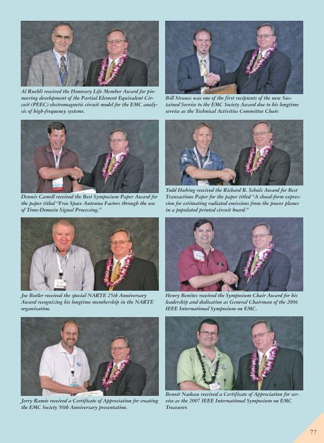 EMC Annual Awards - IEEE EMC Society