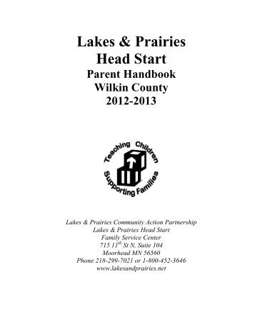 Clay-Wilkin Head Start - Lakes & Prairies Community Action ...
