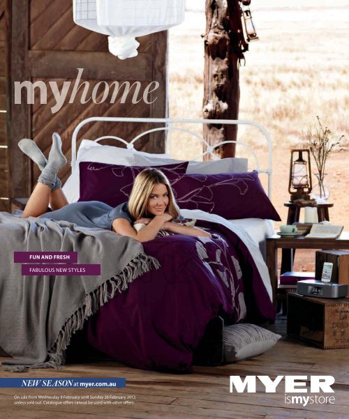 Catalogue Myer  Myer catalogue this week