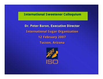 Dr. Peter Baron, Dr. Peter Baron, Executive Director International ...