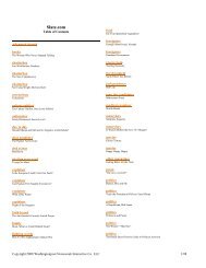 Table of Contents - Slate Magazine