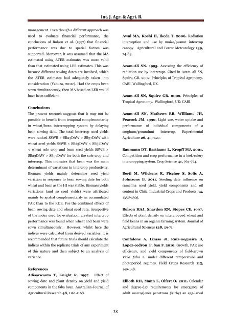 Effects of different sowing date and the combined effects of sowing date and seed rates on the performance of wheat (Triticum aestivum L.)/faba bean (Vicia faba L.) intercropping system