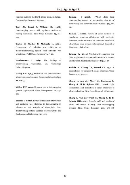 Effects of different sowing date and the combined effects of sowing date and seed rates on the performance of wheat (Triticum aestivum L.)/faba bean (Vicia faba L.) intercropping system