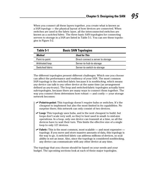 Storage Area Networks For DummiesÂ®