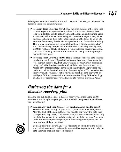 Storage Area Networks For DummiesÂ®