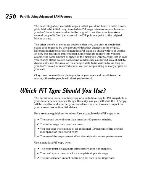 Storage Area Networks For DummiesÂ®