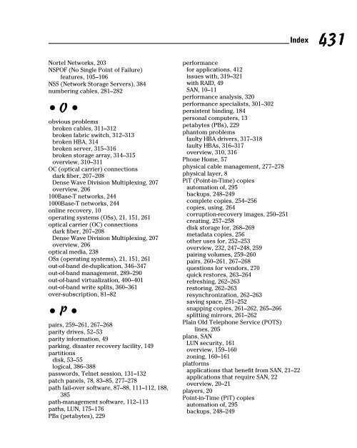 Storage Area Networks For DummiesÂ®