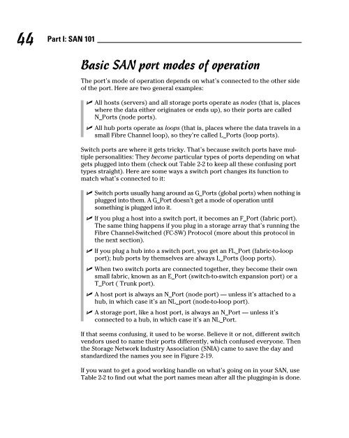 Storage Area Networks For DummiesÂ®