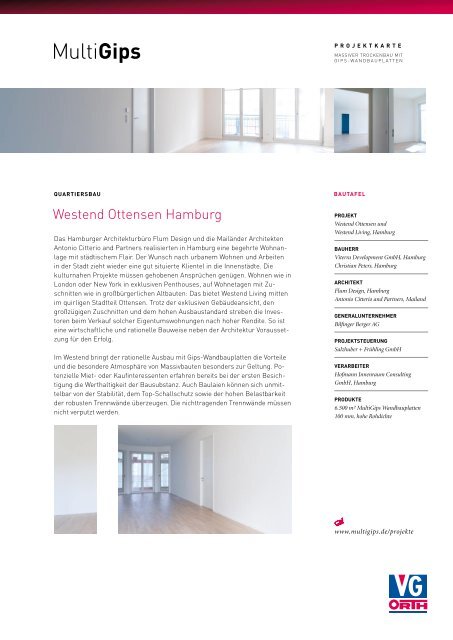 Westend Ottensen Hamburg - VG-Orth