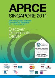 SINGAPORE 2011 - Singapore Retailers Association