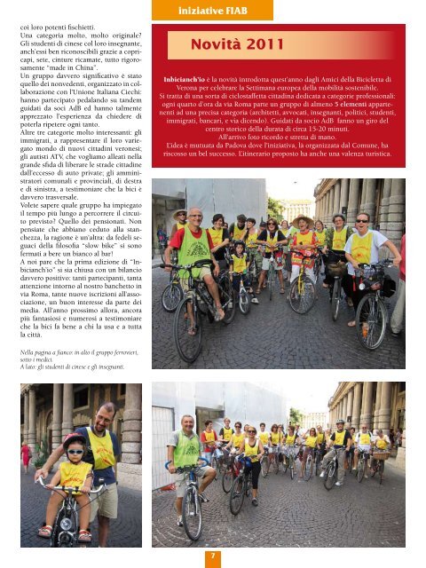 sui pedali - Amici della Bicicletta di Verona