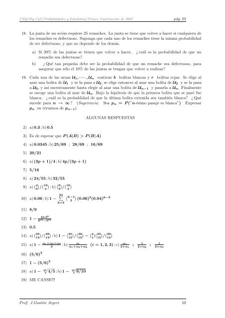 Trabajo prÃ¡ctico 1: Combinatoria - Materias.unq.edu.ar