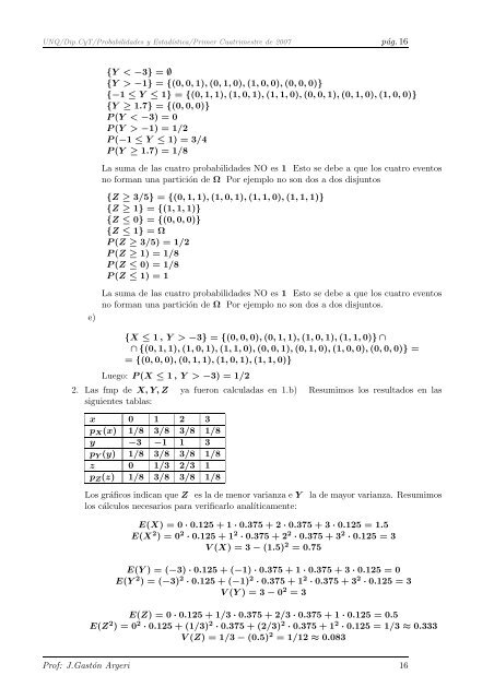 Trabajo prÃ¡ctico 1: Combinatoria - Materias.unq.edu.ar
