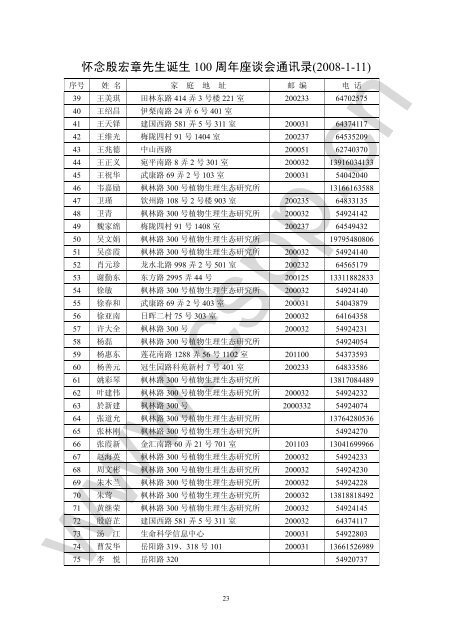 Untitled - ä¸­å½æ¤ç©ççä¸åå­çç©å­¦å­¦ä¼