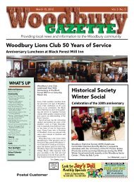 to view the March 15, 2012 issue as a PDF. - Woodbury Gazette