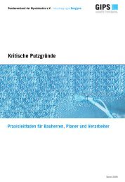 Kritische Putzgründe