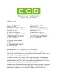 CCD Sign-on Letter: Rosa's Law - AUCD