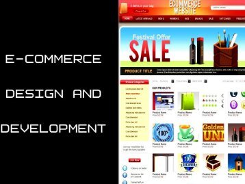 E Commerce Development