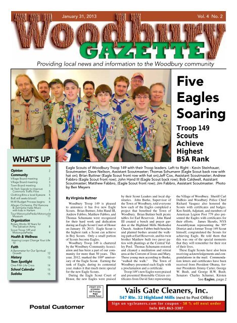 to view the January 31st issue. - Gazette Woodbury