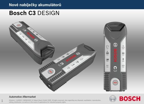 Bosch C3 DESIGN - CRU Servis