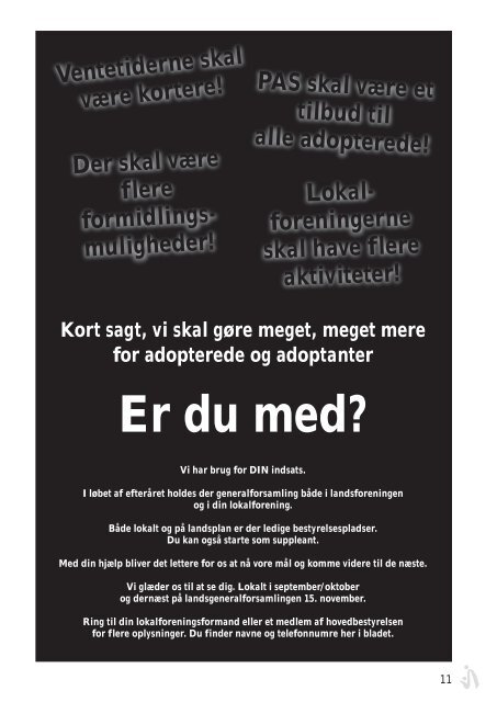 Medlemsblad for Adoption & Samfund September 2008 32. Ã¥rgang ...