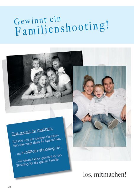 Fotoshooting Magazin - Das Kundenjournal