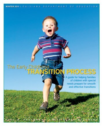 Early Childhood Transition Process - Louisiana Department of ...