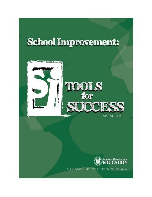 School Improvement - Louisiana Department of Education