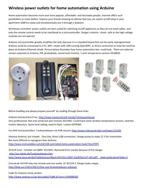 Automated Outlet Controller