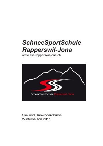 SKISCHULE JONA - sss-rapperswil-jona.ch