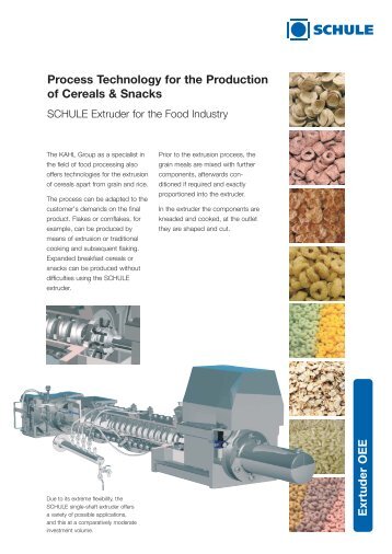 SCHULE Process Technology for the Treatment of Cereals and ...