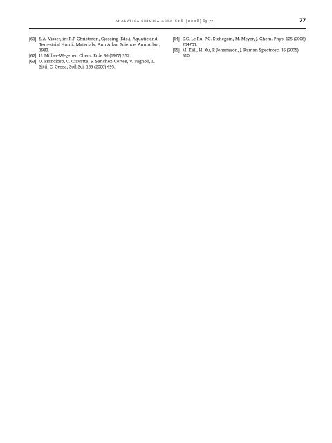 Surface-enhanced Raman and fluorescence joint analysis of soil ...