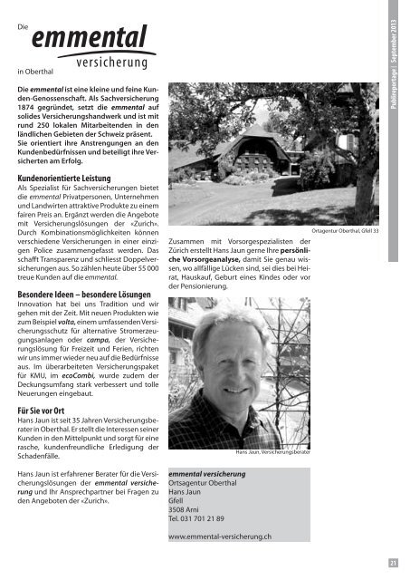 Nr. 05/13 September 2013 - Oberthal