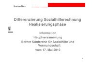 Referat zur Diff. SH-Rechnung von Thomas Bhend, SOA - Berner ...