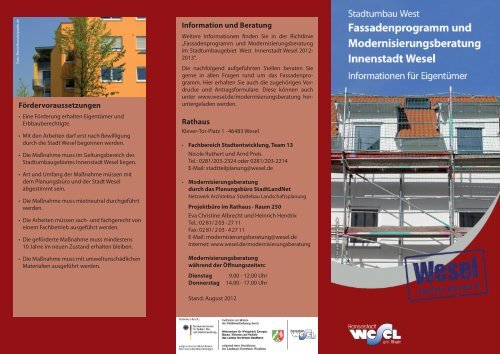 Flyer - Wesel