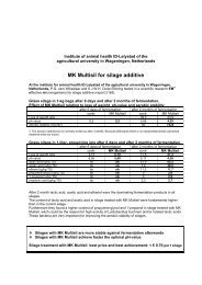 MK Multisil for silage additive - Multikraft