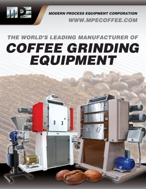 MPE Coffee General Brochure Split Low Res - Modern Process ...