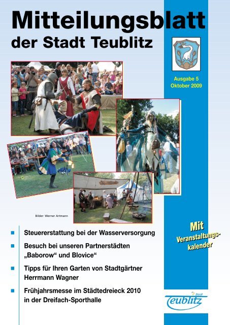 kalender Mitteilungsblatt der Stadt Teublitz Steuererstattung bei der ...