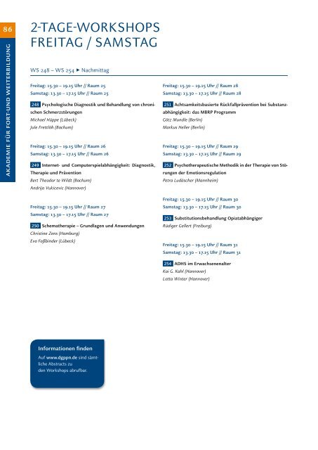 Programm - MEDICE.CH - Salmon Pharma