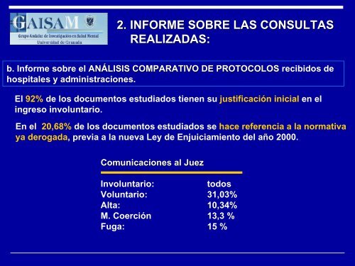 Criterios para el empleo de medidas coercitivas durante la ...