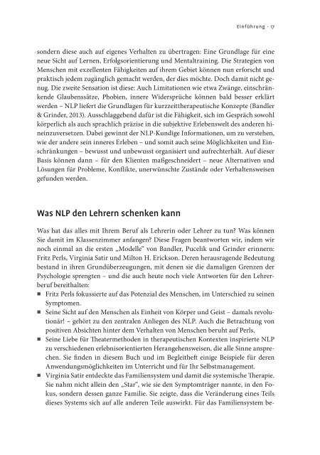 Das NLP-Praxisbuch für Lehrer 