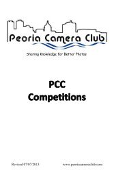 Competition Book - Peoria Camera Club