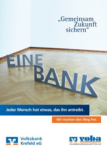 FusionsbroschÃ¼re - Volksbank Krefeld eG